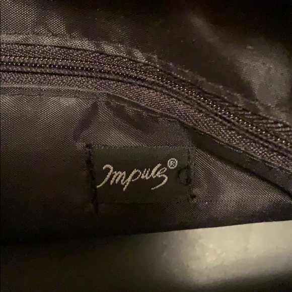 H&M Impuls red/black plaid handbag - Picture 2 of 6